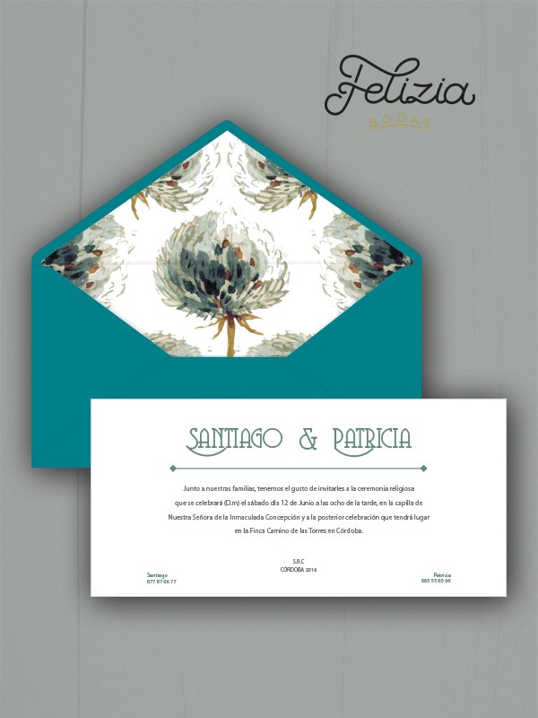 Invitación americana dandelion