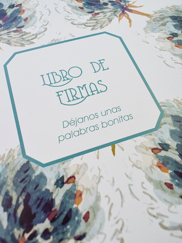 Libro firmas dandelion