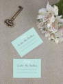 Tarjeta lista de boda infinito
