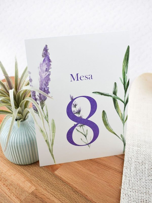 Mesero lavanda