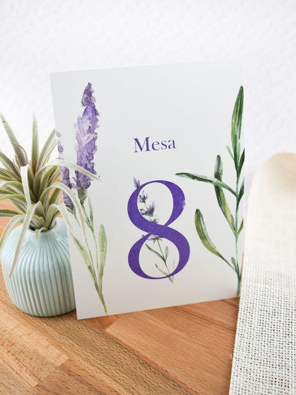 Mesero lavanda
