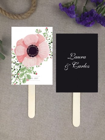 Paipai boda acuarela anémonas 2