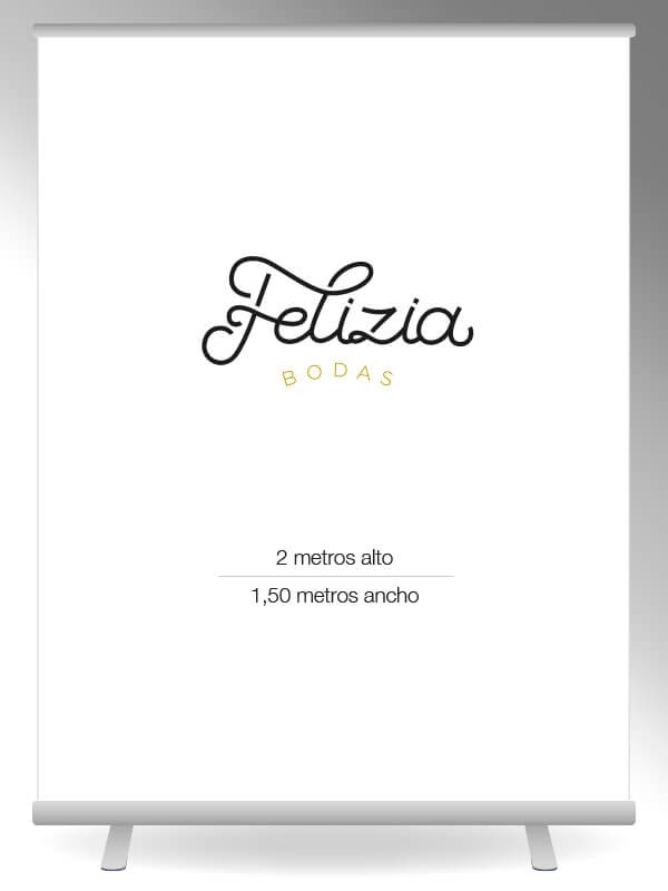 Photocall boda hojas