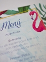 Menú boda flamenco