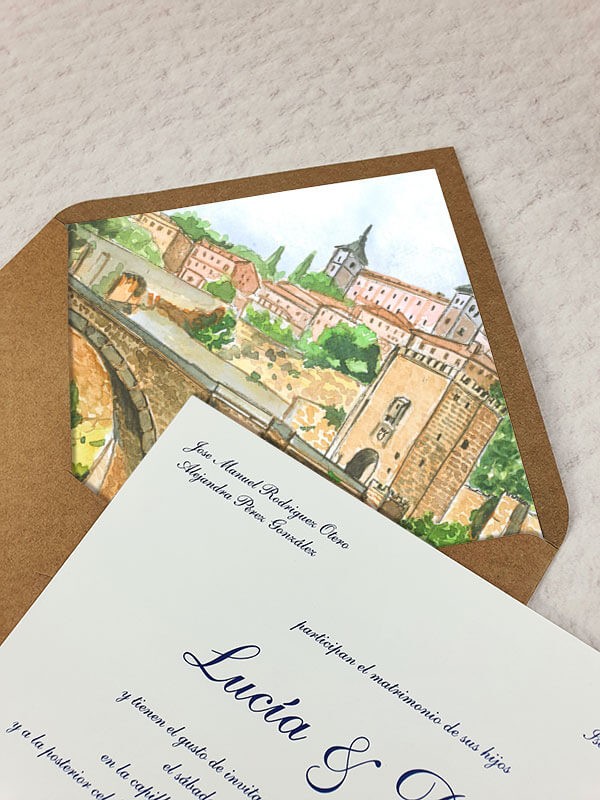 Acuarelas personalizadas - Ilustración