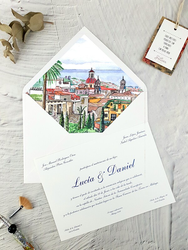 Acuarelas personalizadas - Ilustración