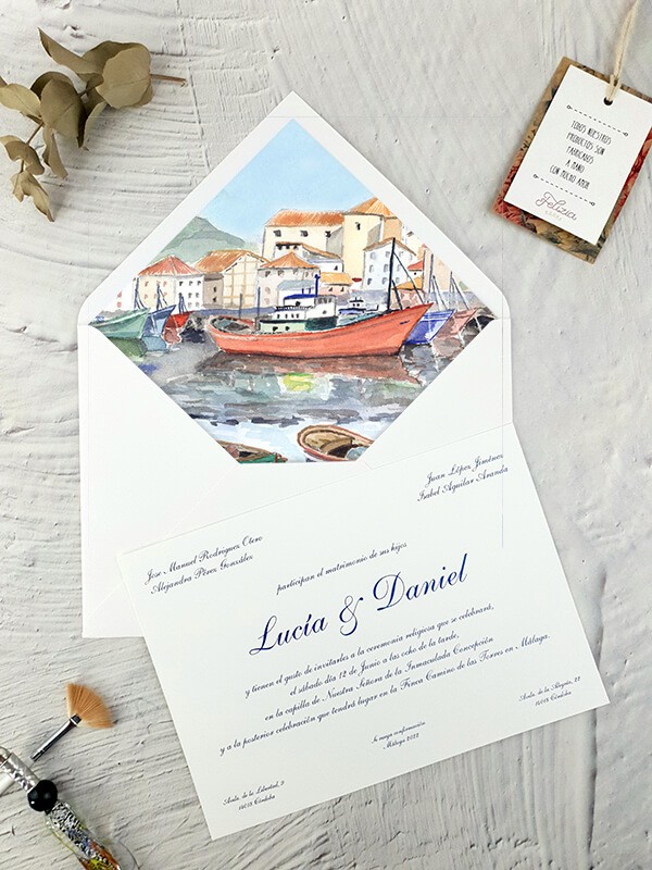 Acuarelas personalizadas - Ilustración