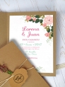 Carpeta kraft rosas
