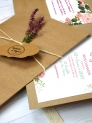 Carpeta kraft rosas