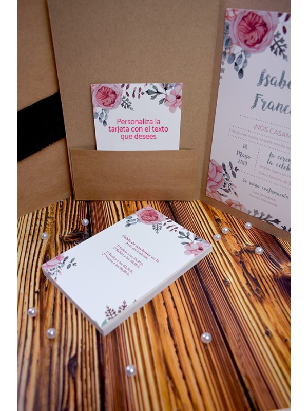 Carpeta kraft romantic