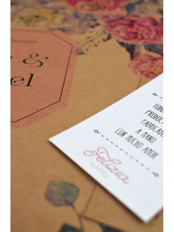 Libro firmas peonias