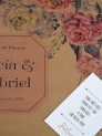 Libro firmas peonias