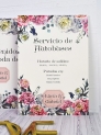 Carteles boda peonías