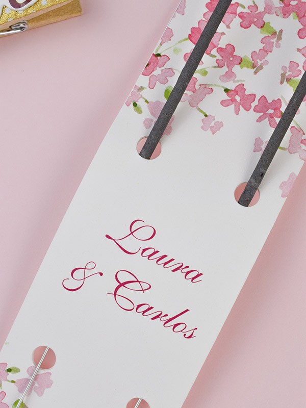 Soporte para bengalas alhelí