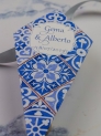 Conos de boda azulejo