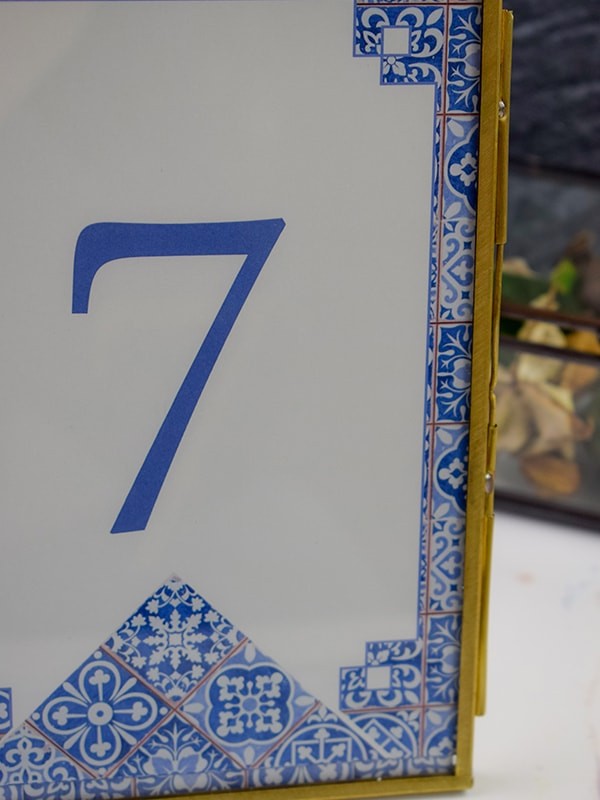 Mesero azulejo hidráulico
