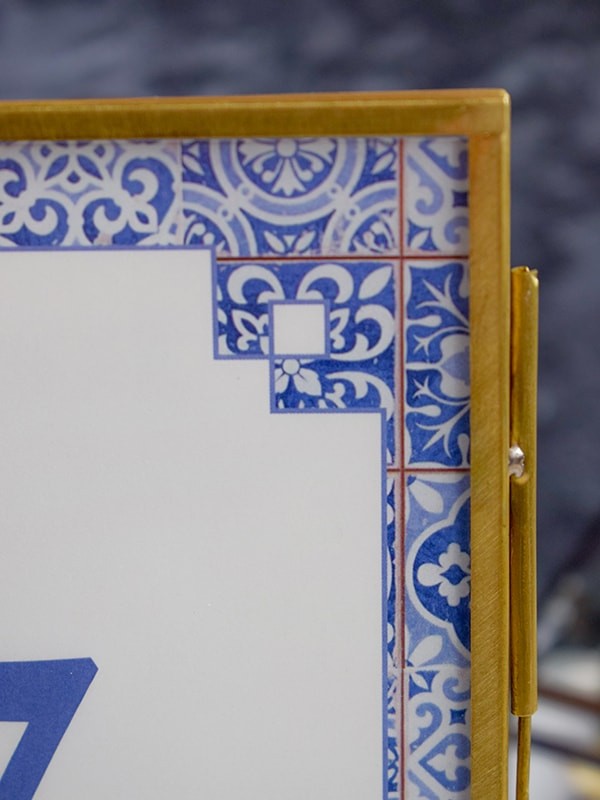 Mesero azulejo hidráulico