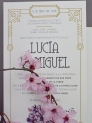 Invitación americana antique