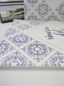 Carteles boda azulejo francés