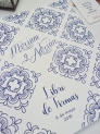 Libro firmas azulejo francés