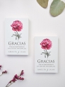 Tarjeta agradecimiento botanic