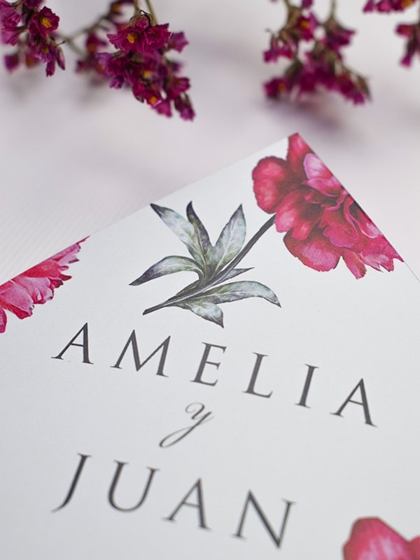 Conos de boda botanic