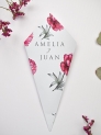 Conos de boda botanic