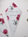 Conos de boda botanic