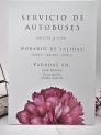Carteles boda botanic