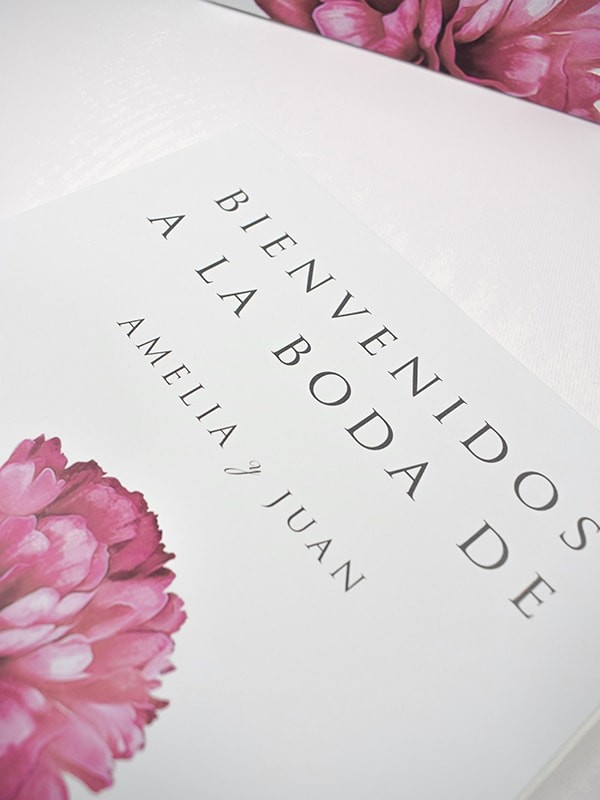 Carteles boda botanic