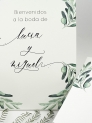 Carteles boda ólea