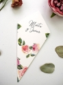 Conos de boda rosa inglesa