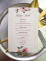 Menú boda rosa inglesa