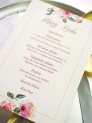 Menú boda rosa inglesa