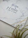 Libro firmas mármol