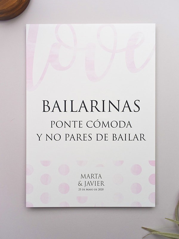 Carteles boda love