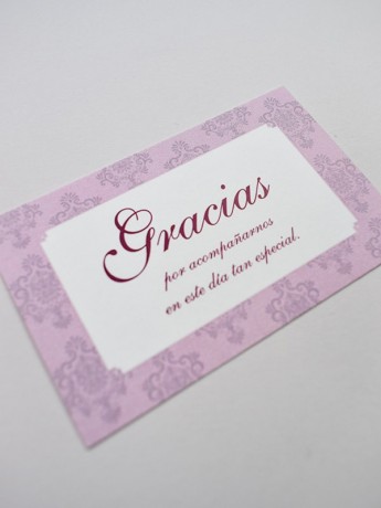 Tarjeta agradecimiento damasco 2