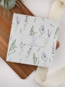 Libro firmas lavanda