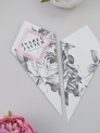 Conos de boda minimalist