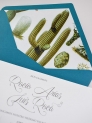 Invitación americana cactus botanic