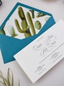 Invitación americana cactus botanic