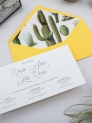 Invitación americana cactus botanic