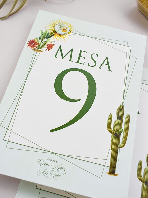 Mesero cactus botanic