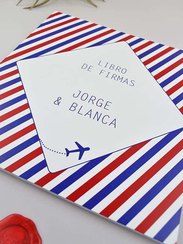 Libro firmas viajes