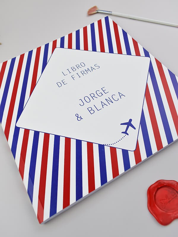 Libro firmas viajes
