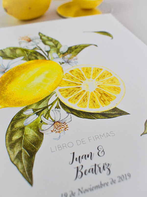 Libro firmas citrus limones