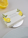 Tarjeta lista de boda citrus limones