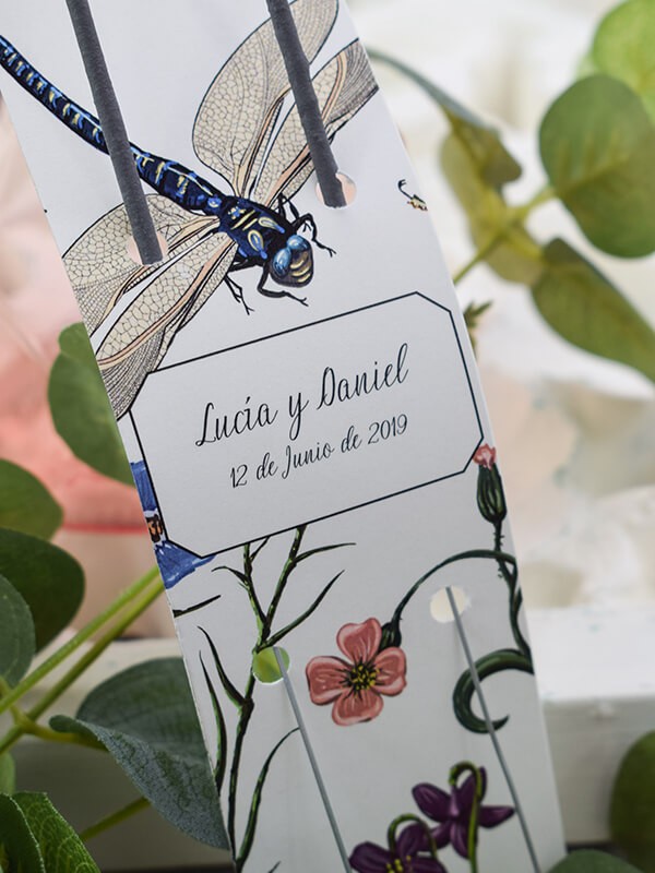 Soporte para bengalas libélulas