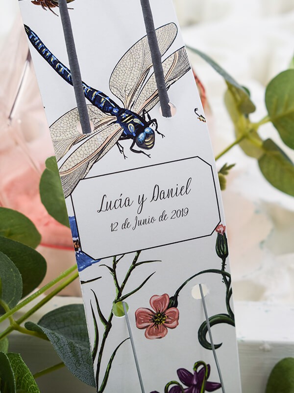 Soporte para bengalas libélulas