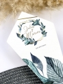 Conos de boda flora line